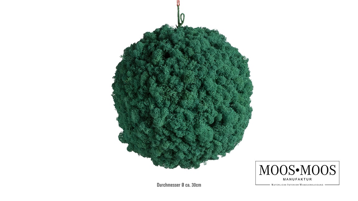 Moosball aus Islandmoos Tropical