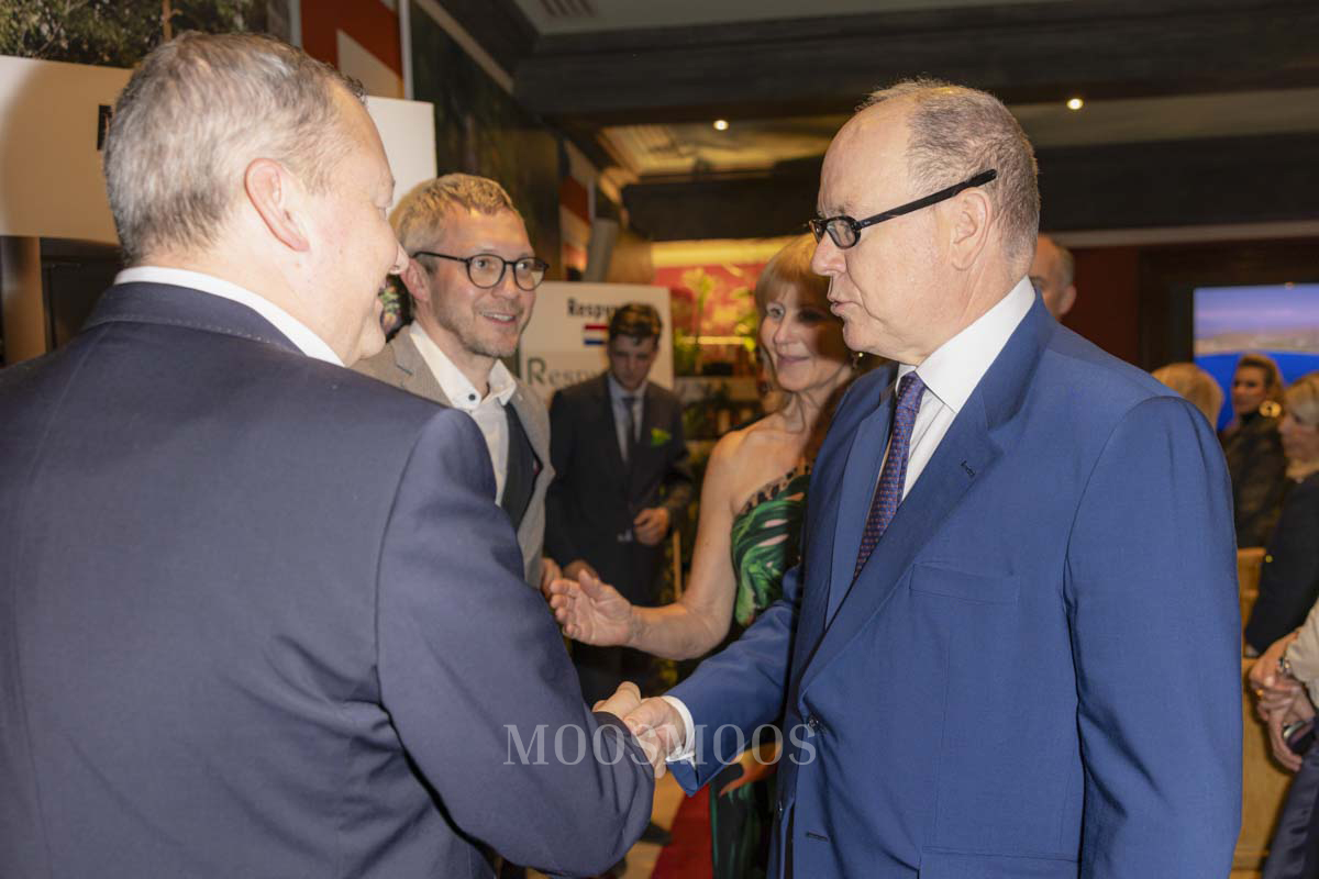 MOOSMOOS zu Gast im Fürstentum Monaco Jens Loschke & Andreas Hentsch und der Prince Albert von Monaco